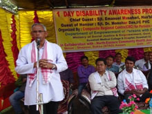 AWARENESS ON DISABILITY NAGRIJULI 2016  VITAMIN ANGELS TRAINING 2017 IN BLOCK LEVEL,MLA CHIEF GUEST